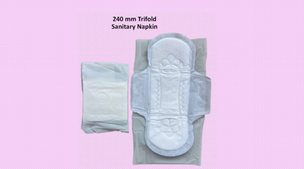 Trifold 240 Sanitary Napkin